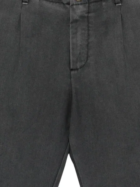 Pantaloni Myths plisate gri