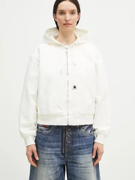 Carhartt WIP kurtka i kombinezon niemowlęcy OG Active Jacket przejściowa beżowy