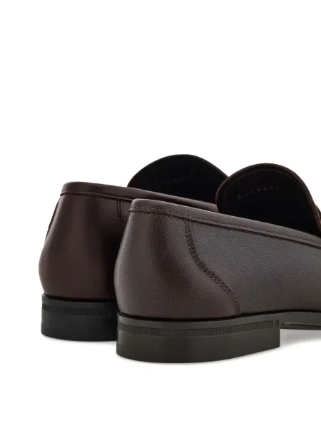 Pantofi loafer Ferragamo cu cataramă roșu