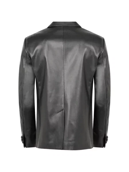 Geanta de piele John Richmond negru