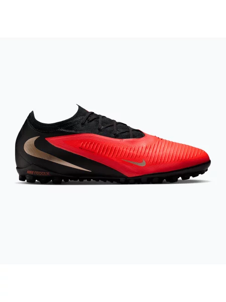 Încălțăminte de fotbal pentru bărbați Nike Phantom 6 Low Pro bright crimson/black/blur negru