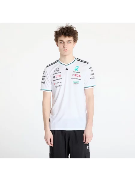 Koszulka Adidas Originals z dżerseju biała