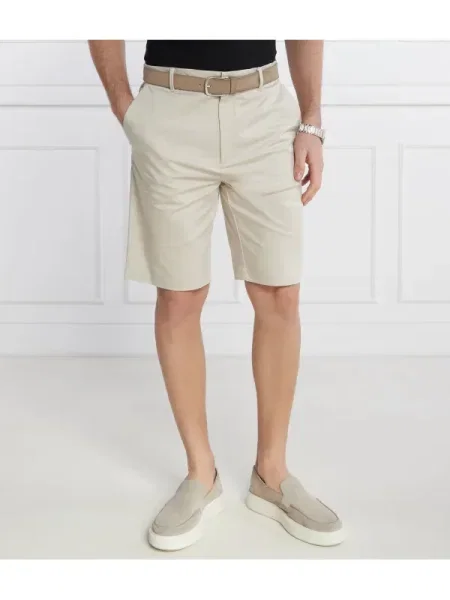 Calvin Klein Pantaloni scurți | Straight fit bej