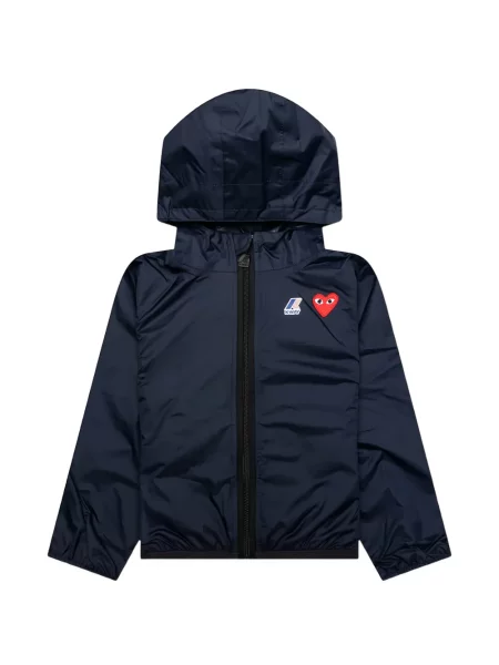Kurtka dziecięca Comme Des Garcons Play niebieska