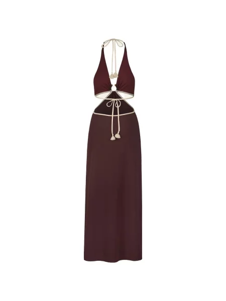Rochie maxi Johanna Ortiz maro