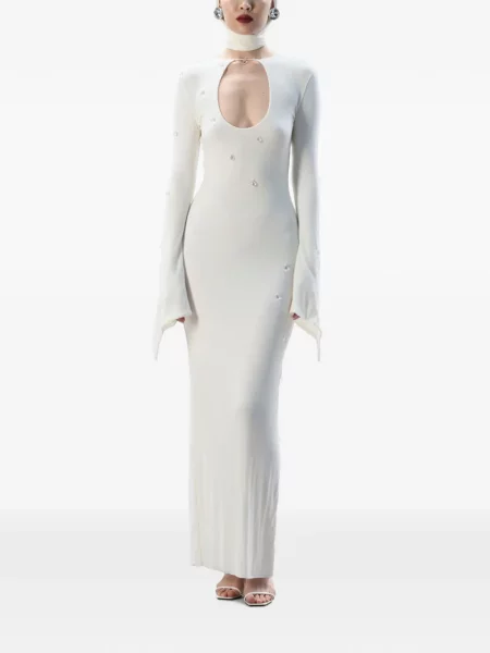 Rochie maxi Manuri alb