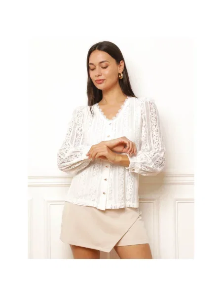 Bluză La Modeuse alb