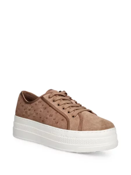 Sneakerși Armani Exchange maro