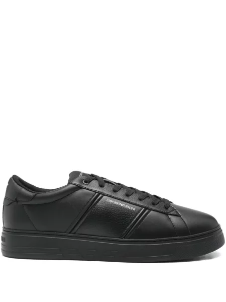 Sneakerși Emporio Armani negru