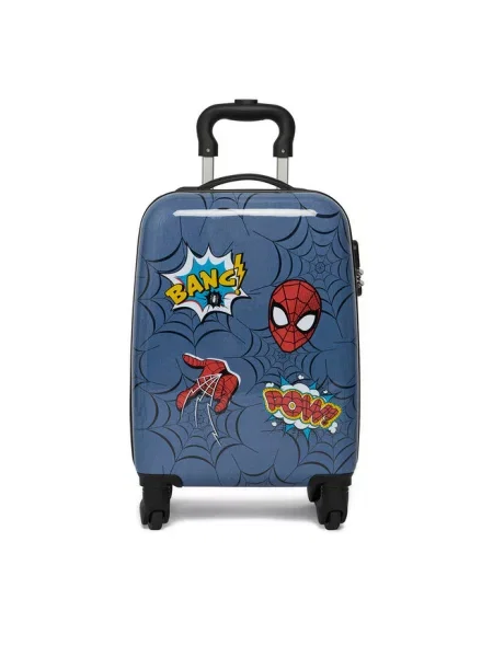 Walizka dziecięca Spiderman Ultimate niebieska