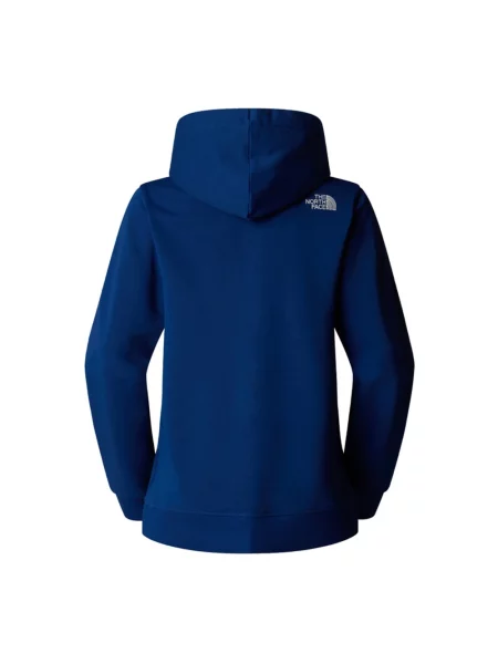 Bluza z kapturem The North Face niebieska