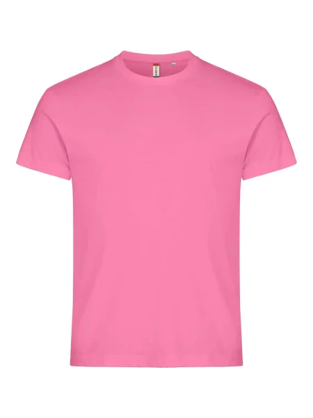 Clique Basic-T Koszulka dopasowany krój – bright pink różowa
