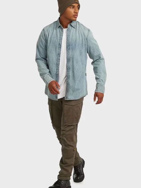 Брюки карго G-star Raw коричневые
