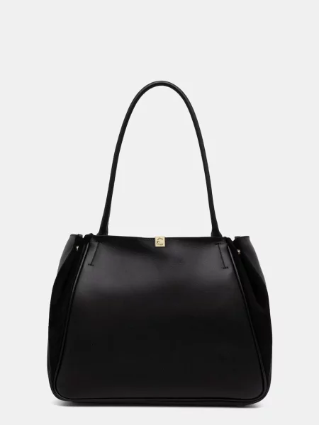 Coccinelle torebka shopper skórzana czarna