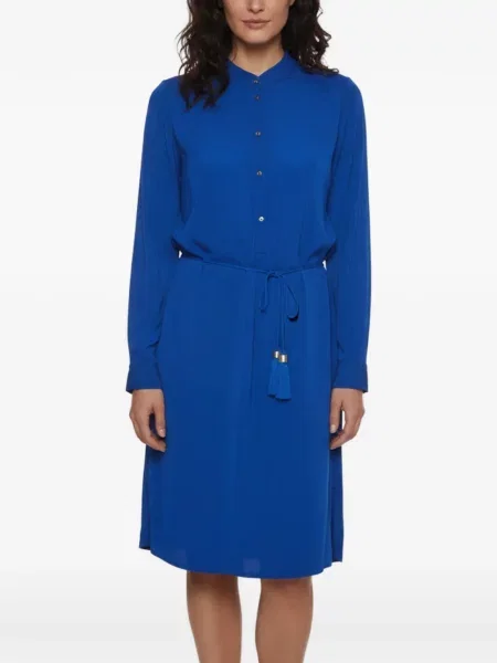 Lung rochie midi Dvf Diane Von Furstenberg din jerseu albastru