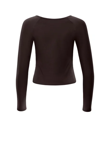 Winshape Tricou ciocolatiu