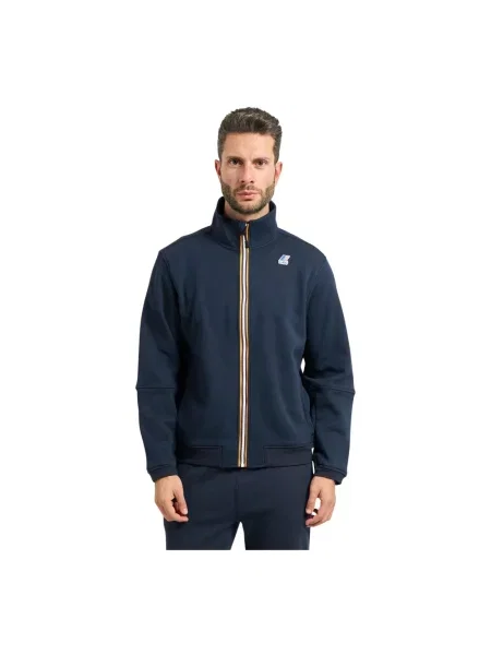 Bluza rozpinana K-way niebieska