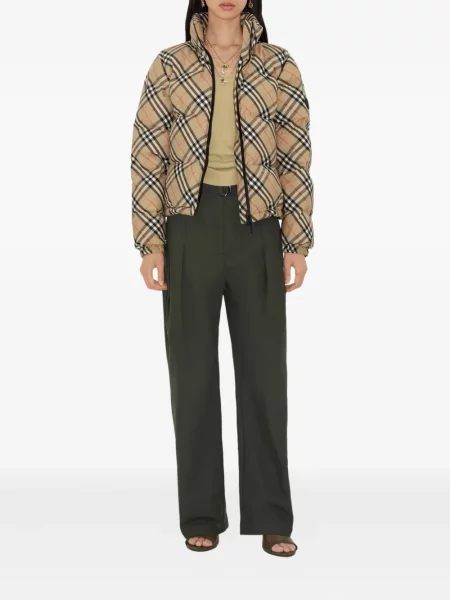 Kurtka Burberry w kratę
