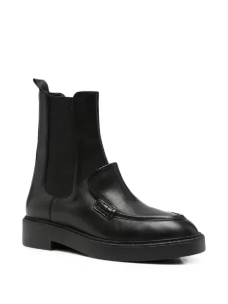 Botine chelsea Sergio Moretti Firenze din piele negru
