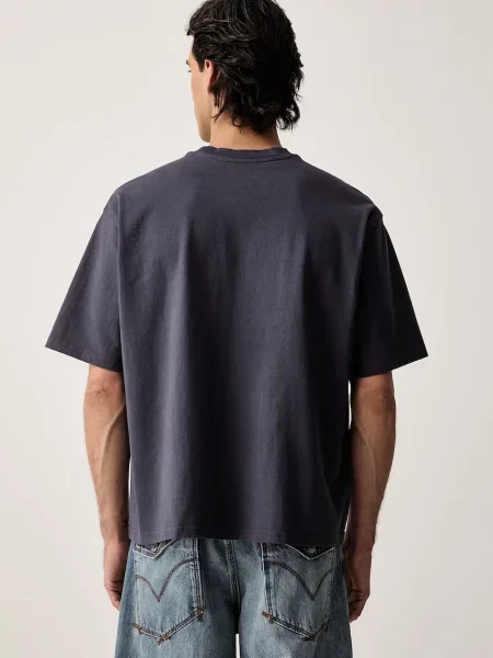 Levi's T-shirt SS WORKWEAR PKT granatowa
