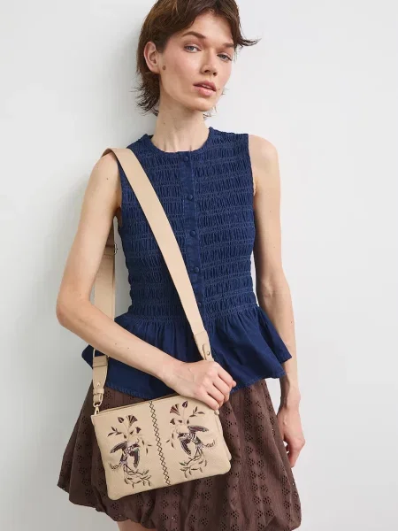 Medicine crossbody torba za žene bež