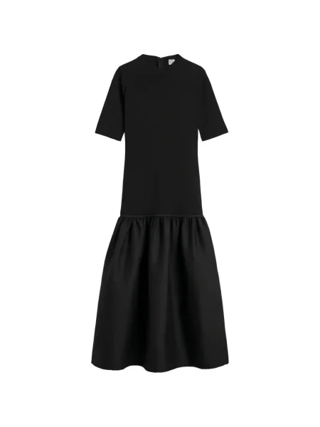 Rochie midi Toteme până la genunchi de costum negru
