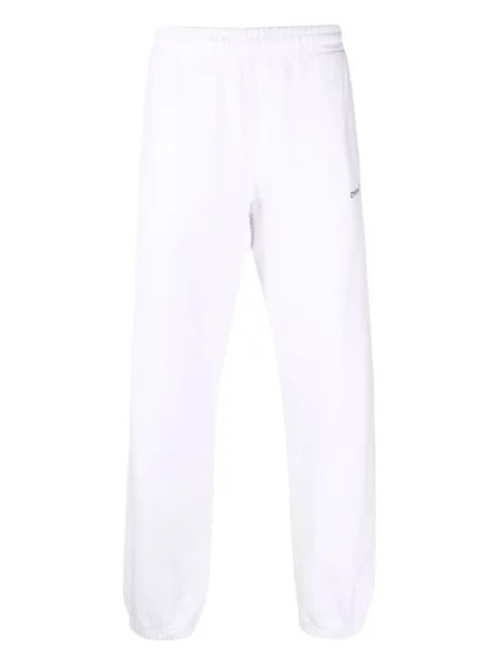 Pantaloni Off-white alb