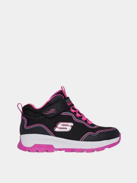 Шкіряний піджак Skechers чорний