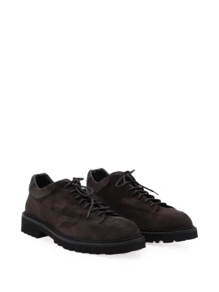Pantofi derby Common Projects din piele de căprioară maro