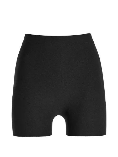 Pantaloni scurți Wolford tricotate negru