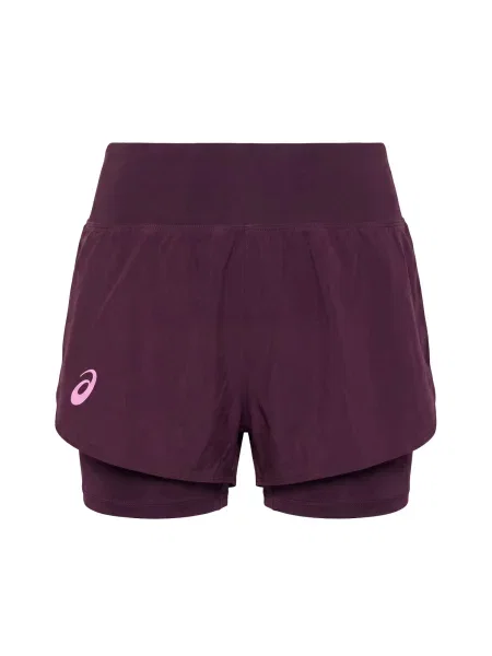 ASICS Pantaloni sport mov zmeură