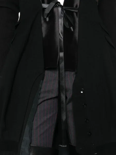 Satenski kaput Marc Le Bihan crna