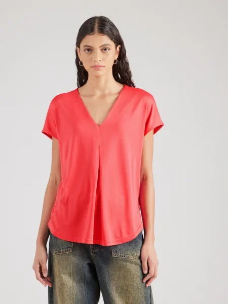 NÜMPH Tricou NUTILIA deschis roșu