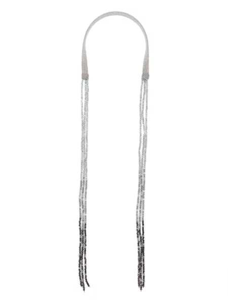 Colier Peserico cu mărgele gri