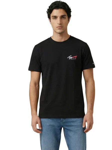 Tommy Jeans Tricou negru
