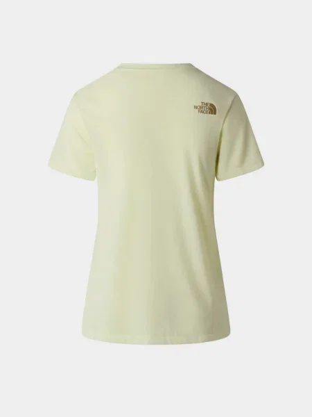 Футболка The North Face желтая