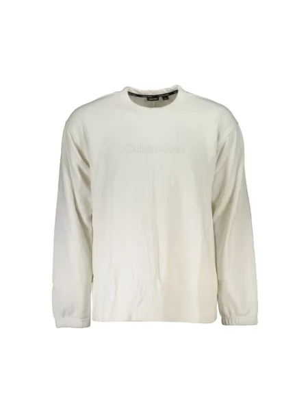 Bluza Calvin Klein Performance elegancka biała