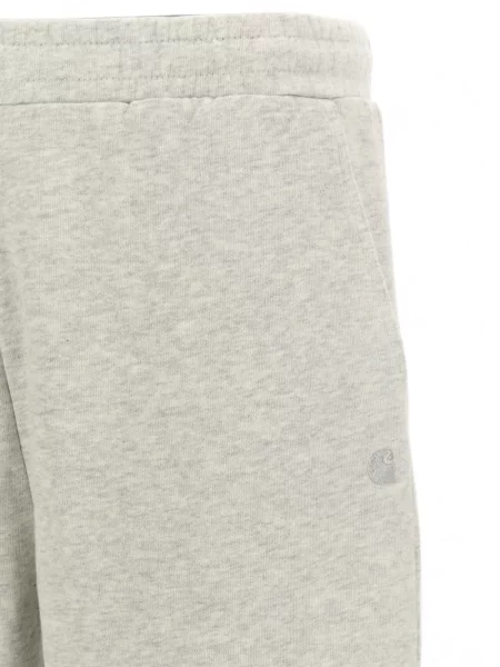 Τρέξιμο παντελόνι Carhartt Wip με κέντημα γκρι