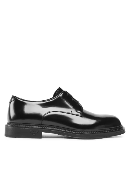 Обувки Emporio Armani черен