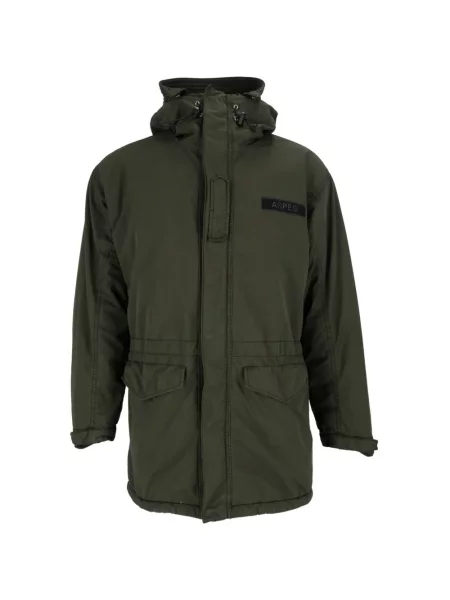 Geacă parka Aspesi cu cordon verde