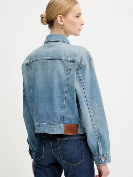 Calvin Klein Farmer kabát kék