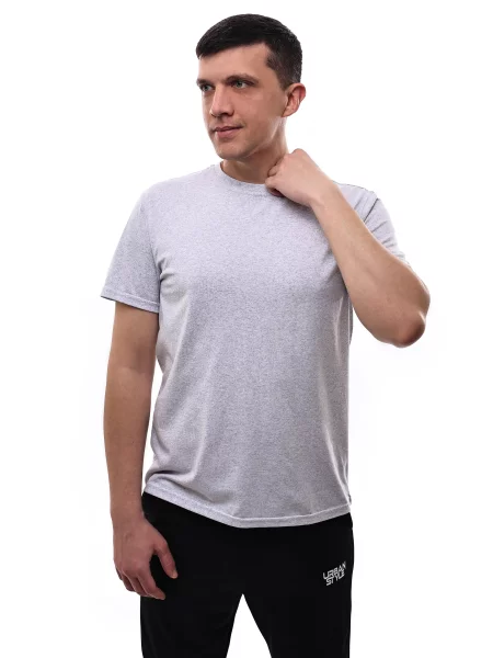 Футболка LUMO світло-сірий віскоза/поліестер сіра