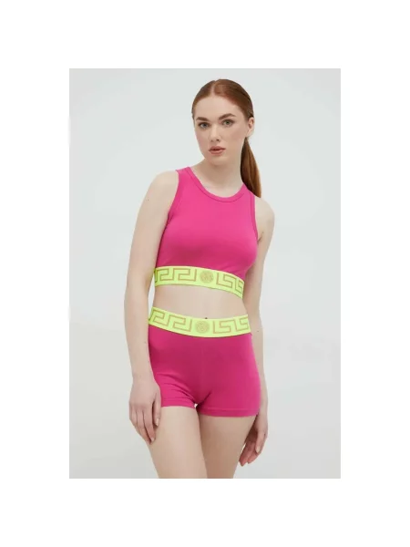 Top Versace różowy