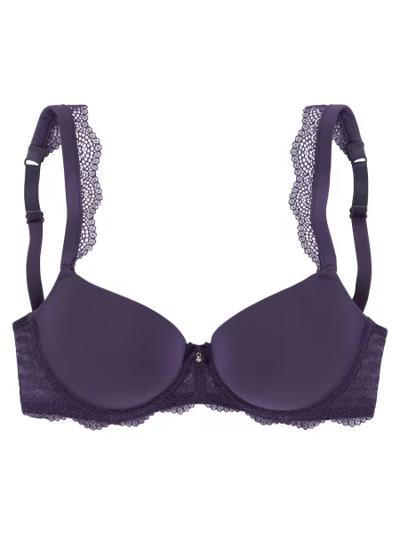 NUANCE Sutien mov prună