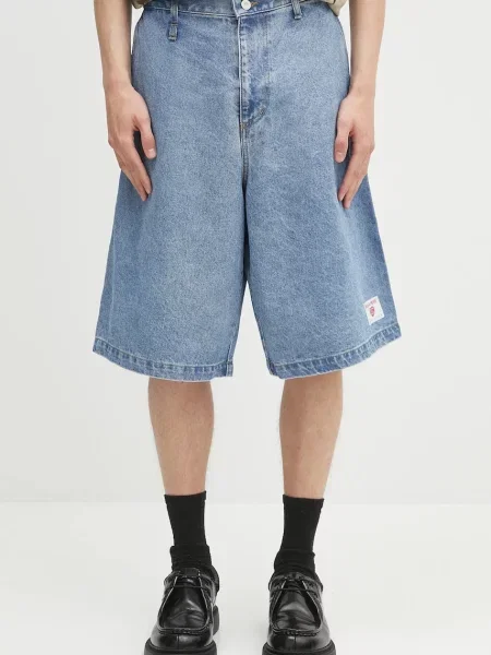 Human Made pantaloni scurți jeans