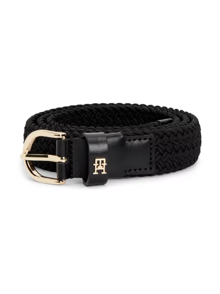 TOMMY HILFIGER Curea ESSENTIAL EFFORTLESS' negru