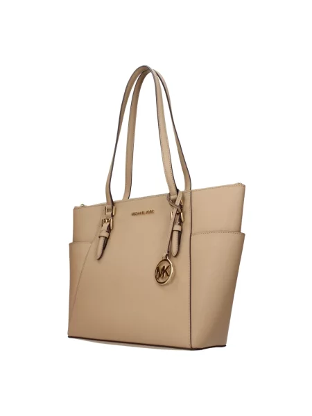 Torebka Michael Kors skórzana beżowa