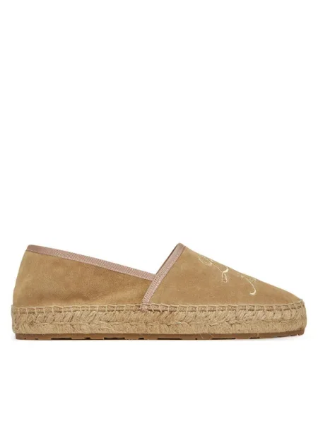 Espadrile LOVE MOSCHINO maro