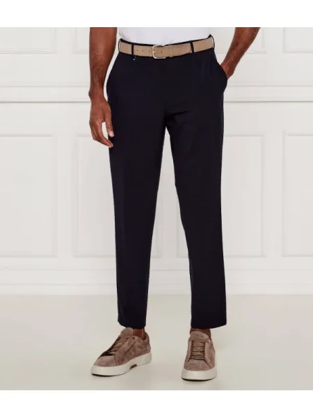 BOSS BLACK Pantaloni | Relaxed fit negru