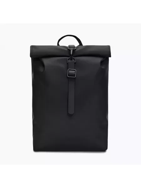 Раница Rains Rolltop Mini 10 l черна